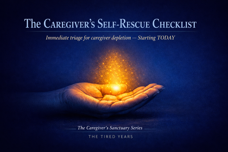 The Caregiver's Self-Rescue Checklist