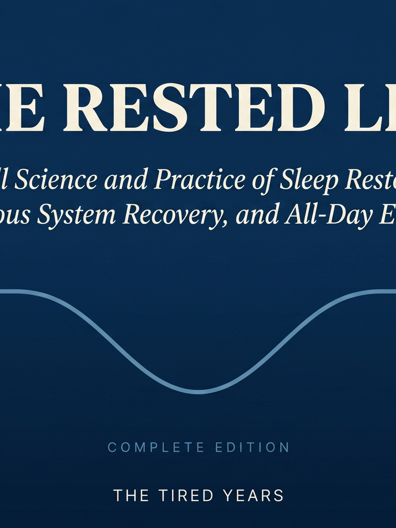 The Rested Life: Complete Edition — The Full Science and Practice of Sleep Restoration, Nervous System Recovery, and All-Day Energy