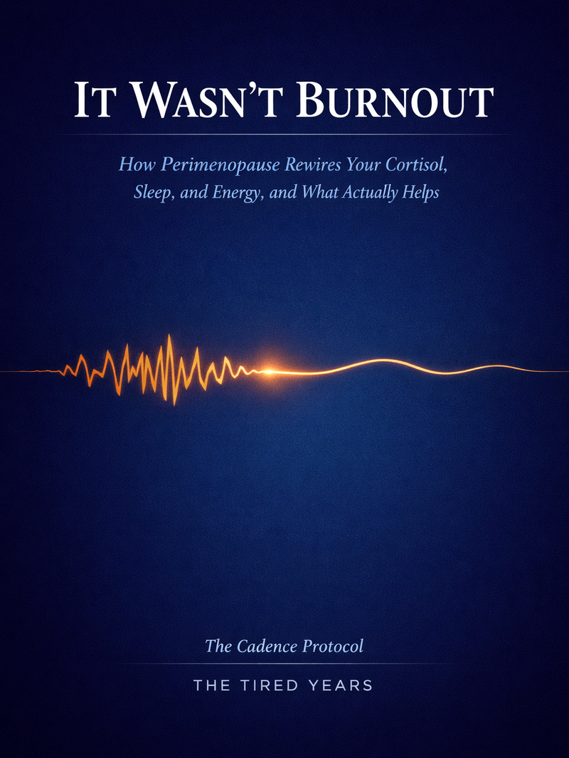 The Energy Starter Pack — It Wasn't Burnout + 7-Day Nervous System Reset + The Brain Fog Playbook