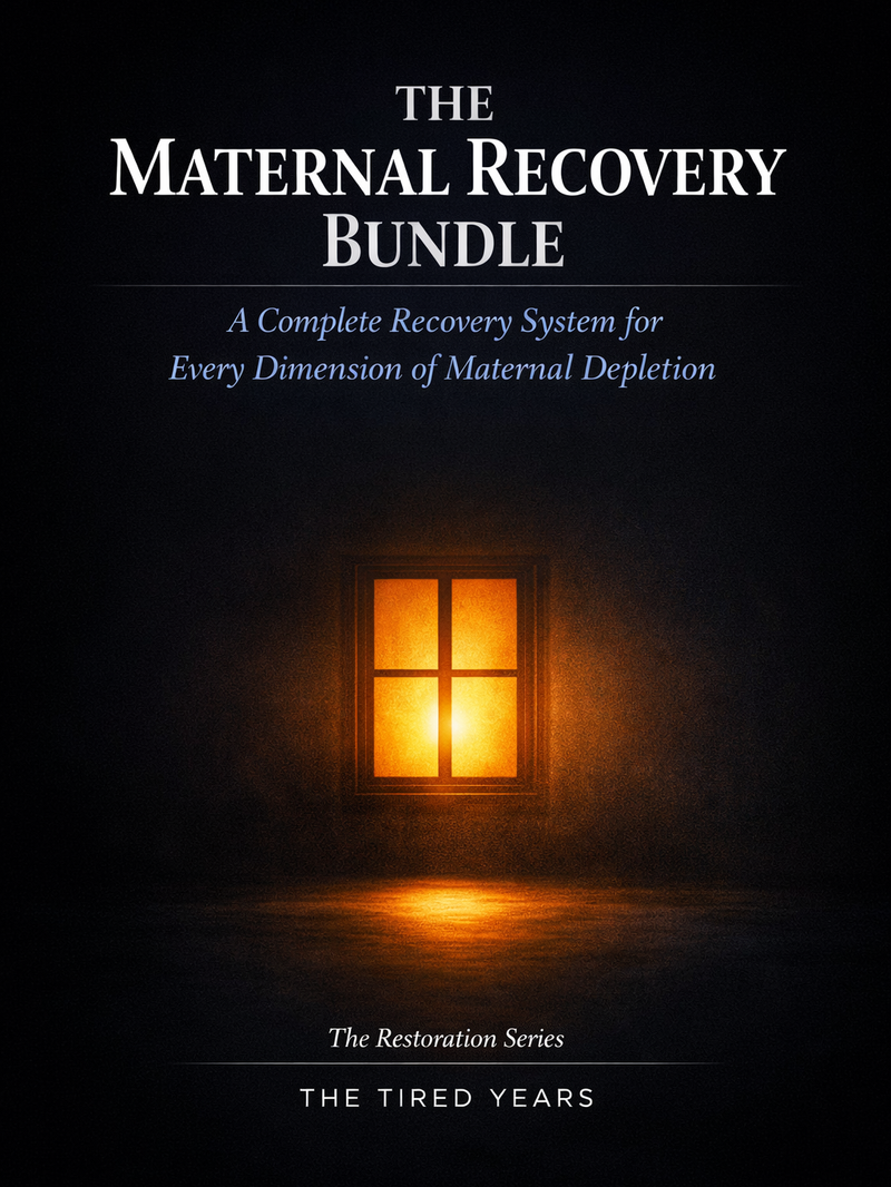 The Maternal Recovery Bundle: A Complete Recovery System for Every Dimension of Maternal Depletion