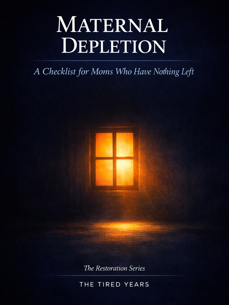 Maternal Depletion: A Checklist for Moms Who Have Nothing Left