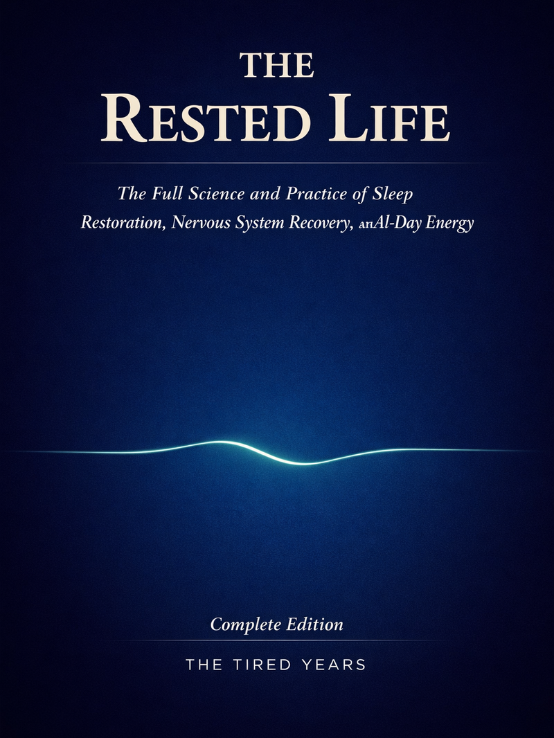 The Rested Life: Complete Edition — The Full Science and Practice of Sleep Restoration, Nervous System Recovery, and All-Day Energy